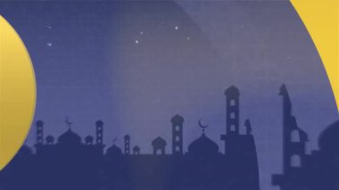 Yeşil Ekran İslami Festival Şablonu ile Kurban Canlandırılmış Arkaplan