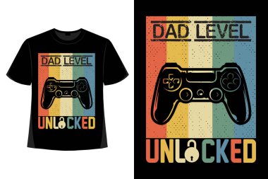 Gaming T-Shirt Design clipart