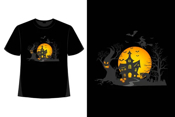 stock vector Halloween t-shirt design, Halloween day, spooky, funny skeleton, pumpkin, vector, spooky season, sublimation, design, horror, t-shirt design.