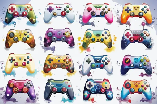 stock vector Game Controller Eps, Video Game Eps