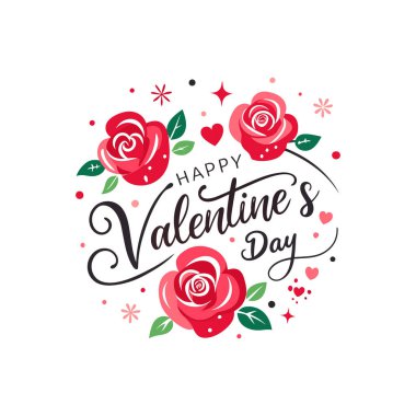 Happy Valentines Day vector. Heart, Love, Cricut Cutting Files clipart