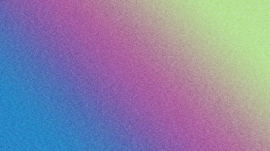 Parlak Yeşil, Pembe ve Mavi Gradyan Arka planı Gürültü Dokusuyla Grafik Tasarım, Dijital Sanat ve Sosyal Medya İçin Mükemmel. Görsel İlgi ve Derinlik ekler, Oyuncu ve Modern Estetiğe İhtiyaç duyan Yaratıcı Projeler için İdeal
