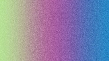 Parlak Yeşil, Pembe ve Mavi Gradyan Arka planı Gürültü Dokusuyla Grafik Tasarım, Dijital Sanat ve Sosyal Medya İçin Mükemmel. Görsel İlgi ve Derinlik ekler, Oyuncu ve Modern Estetiğe İhtiyaç duyan Yaratıcı Projeler için İdeal