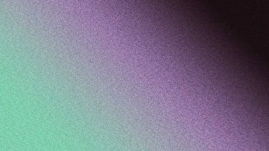 Striking Green, Purple, and Black Gradient background with Soft Gürültü Efekti Dijital Sanat, Grafik Tasarım ve Sosyal Medya İçeriği için idealdir. Cesur, Çağdaş Estetik İçin Derinlik ve Görsel Cazibe Ekle