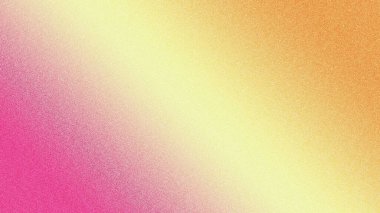 Graphic Tasarım, Sosyal Medya ve Dijital Sanat için İdeal Gürültü Efekti ile Parlak Turuncu, Sarı ve Pembe Gradyan Arka planı. Sıcak, Oynak Derinlikli Estetik, Kalın Yaratıcı Projeler İçin Mükemmel