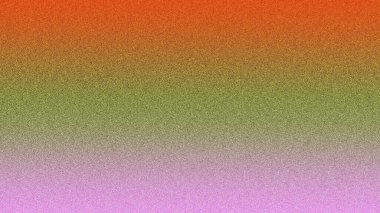 Vibrant Purple, Green ve Orange Gradient Background, Dijital Sanat, Sosyal Medya ve Grafik Tasarım için İdeal Gürültü Efekti. Farklı, Modern Estetik, Yaratıcı Projeler İçin Mükemmel Derinlik, Kalın, Doku Derinliği