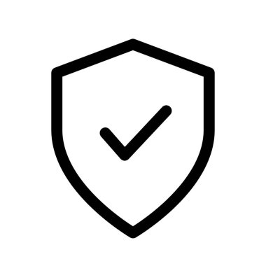 Web ve Uygulama Tasarımı, Güvenlik Onayı, Güvenilir Koruma ve Veri Bütünlüğü, Siber Güvenlik, Uyum ve Kullanıcı Güvenliği için Temiz Sembollerle Dijital Arayüzlerin Arttırılması İdeal Siyah ve Beyaz Kalkan Denetimi