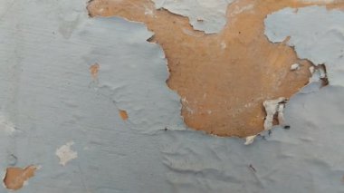 Duvar boyası dökülüyor çünkü duvar nemli.