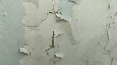 Duvar boyası dökülüyor çünkü duvar nemli.