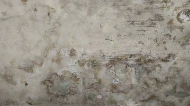 Yağmur suyu sızıntısı nedeniyle evin duvarları nemli.