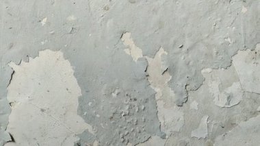 Duvar boyası dökülüyor çünkü duvar nemli.