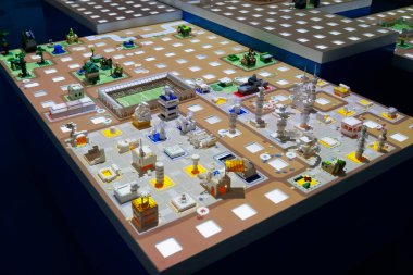 Billund, Danimarka - 17 Haziran 2023: Legohouse 'da Oyun.