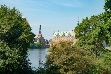 Görünüm hillerod, Danimarka frederiksborg Kalesi
