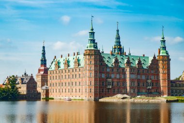 Görünüm hillerod, Danimarka frederiksborg Kalesi