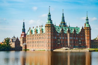 Görünüm hillerod, Danimarka frederiksborg Kalesi