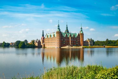 Görünüm hillerod, Danimarka frederiksborg Kalesi