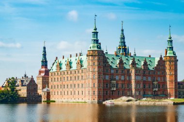 Görünüm hillerod, Danimarka frederiksborg Kalesi