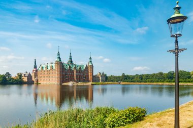 Görünüm hillerod, Danimarka frederiksborg Kalesi