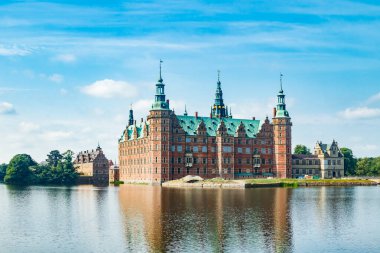 Görünüm hillerod, Danimarka frederiksborg Kalesi