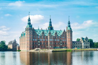 Görünüm hillerod, Danimarka frederiksborg Kalesi