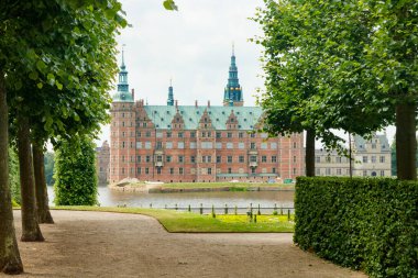 Görünüm hillerod, Danimarka frederiksborg Kalesi