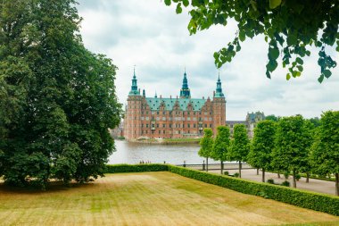 Görünüm hillerod, Danimarka frederiksborg Kalesi