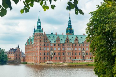 Görünüm hillerod, Danimarka frederiksborg Kalesi