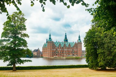 Görünüm hillerod, Danimarka frederiksborg Kalesi