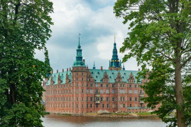 Görünüm hillerod, Danimarka frederiksborg Kalesi