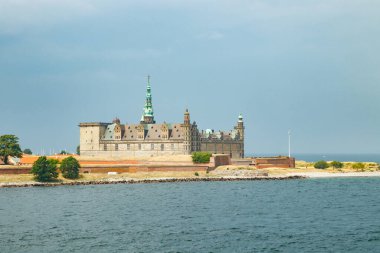 Castle of Kronborg, home of Shakespeare's Hamlet clipart