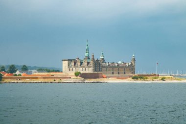 Castle of Kronborg, home of Shakespeare's Hamlet clipart