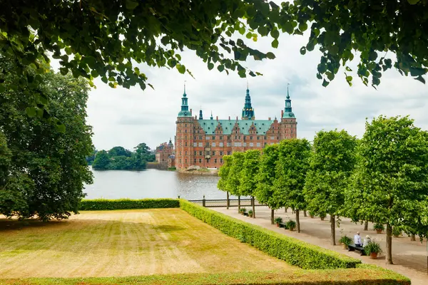 Görünüm hillerod, Danimarka frederiksborg Kalesi
