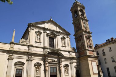 San Bernardino alle Ossa 'nın dışı Milano, İtalya