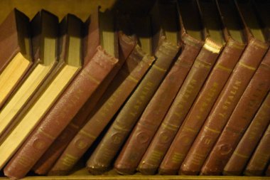 23 Haziran 2018 - Tiran, Arnavutluk: Joseph Stalin hakkında Eski Kitaplar