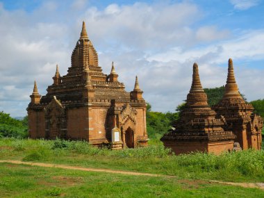 Bagan, Myanmar 'daki Budist Stupa ve Tapınakları