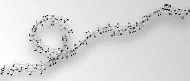  Şarkı ve konser teması için kavram arkaplanı 