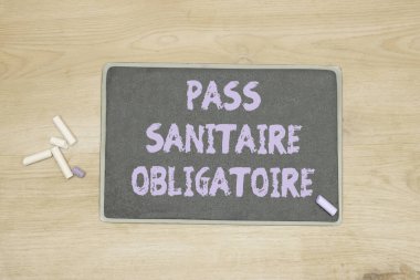  Karatahtayla, Fransızca yazılı sağlık izni gerekiyor.