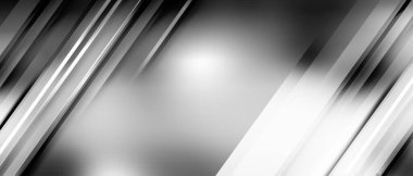 Soyut arkaplan - çizgiler ışık ve gölgelerle oluşturuldu. Teknoloji ya da iş dijital şablonu. Dinamik arkaplan ile basit akışkan renk gradyanı 