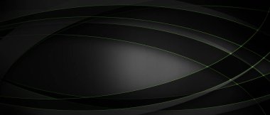  Altın çizgileri olan siyah soyut arkaplan