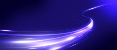 Dinamik görünümlü soyut hız çizgisi arkaplan posteri