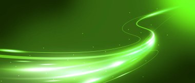 Dinamik görünümlü soyut hız çizgisi arkaplan posteri