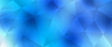 Poligonal mavi arka plan