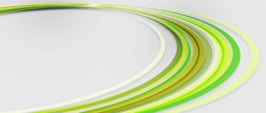 soyut yeşil dalgalar - veri kavramı akarsu.