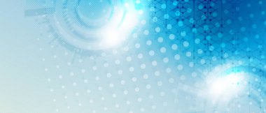 Teknoloji güvenlik kavramı. Modern güvenlik dijital arka plan