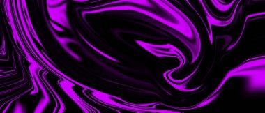 Mor ve siyah dalgalar soyut arkaplan