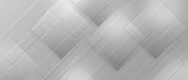 Asgari geometrik gri ışık arkaplanı soyut tasarımı