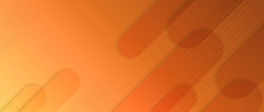 Modern turuncu soyut web afişi yaratıcı arkaplan tasarımı
