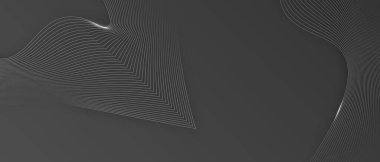 Soyut siyah sıvı dalgalı şekiller fütüristik afişler