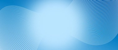 Pürüzsüz dalga çizgileri. Açık mavi arkaplanda beyaz dalgalı çizgiler. Çarpık ve eğri çizgiler duvar kağıdı