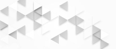 Gri ve beyaz soyut arkaplan pankartı